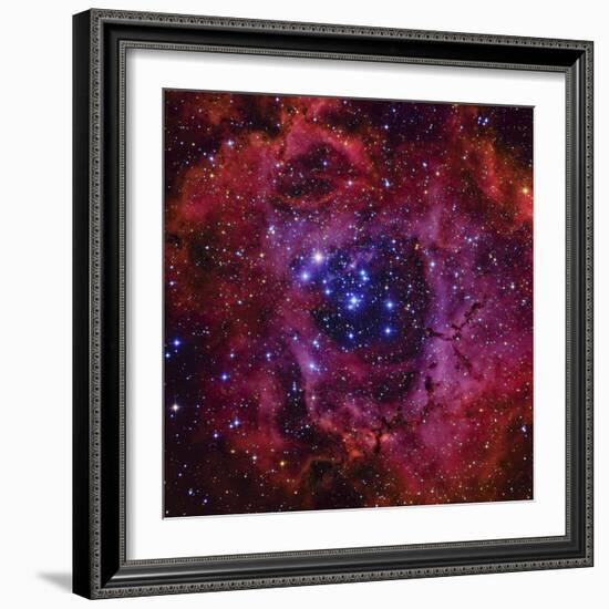 The Rosette Nebula-Stocktrek Images-Framed Photographic Print