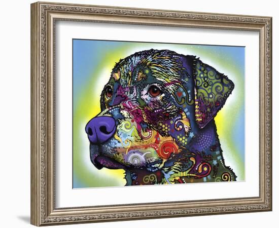 The Rottweiler-Dean Russo-Framed Giclee Print