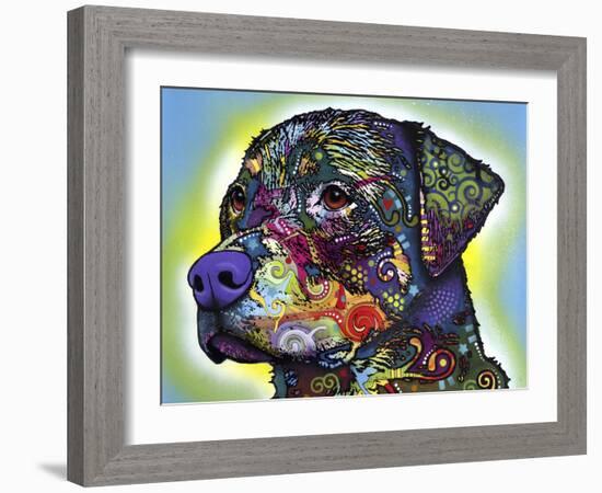 The Rottweiler-Dean Russo-Framed Giclee Print
