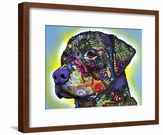 The Rottweiler-Dean Russo-Framed Giclee Print