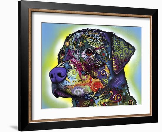 The Rottweiler-Dean Russo-Framed Giclee Print