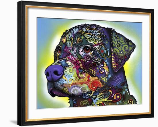 The Rottweiler-Dean Russo-Framed Giclee Print