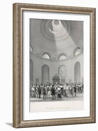 The Rotunda at the Bank of England-Thomas Hosmer Shepherd-Framed Giclee Print