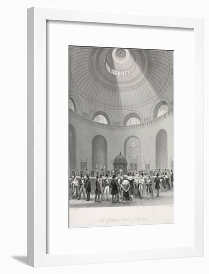 The Rotunda at the Bank of England-Thomas Hosmer Shepherd-Framed Giclee Print