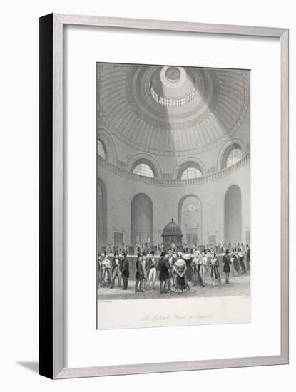 The Rotunda at the Bank of England-Thomas Hosmer Shepherd-Framed Giclee Print