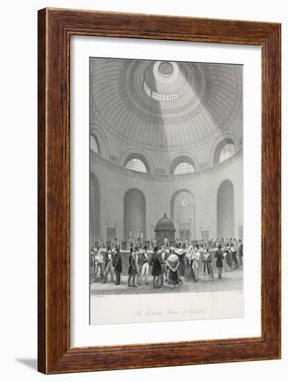 The Rotunda at the Bank of England-Thomas Hosmer Shepherd-Framed Giclee Print