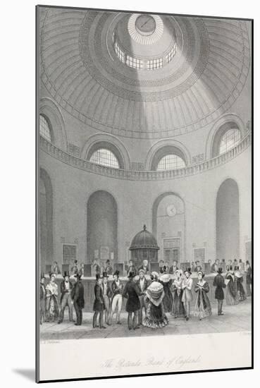 The Rotunda at the Bank of England-Thomas Hosmer Shepherd-Mounted Giclee Print