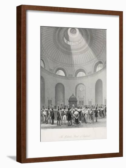 The Rotunda at the Bank of England-Thomas Hosmer Shepherd-Framed Giclee Print