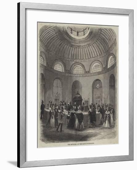 The Rotunda, at the Bank of England-null-Framed Giclee Print