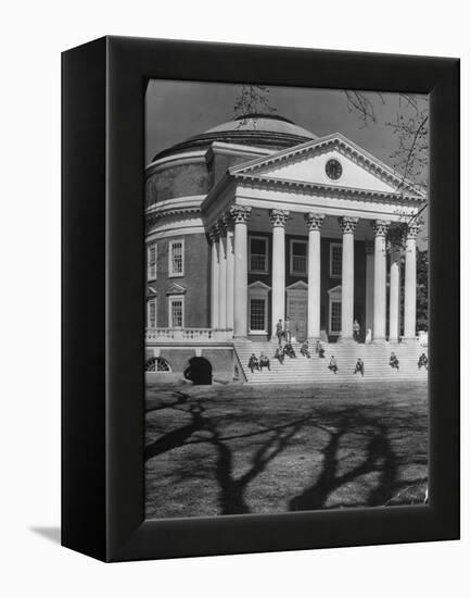 The Rotunda at the University of Virginia-null-Framed Premier Image Canvas