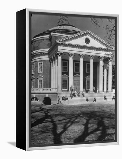 The Rotunda at the University of Virginia-null-Framed Premier Image Canvas