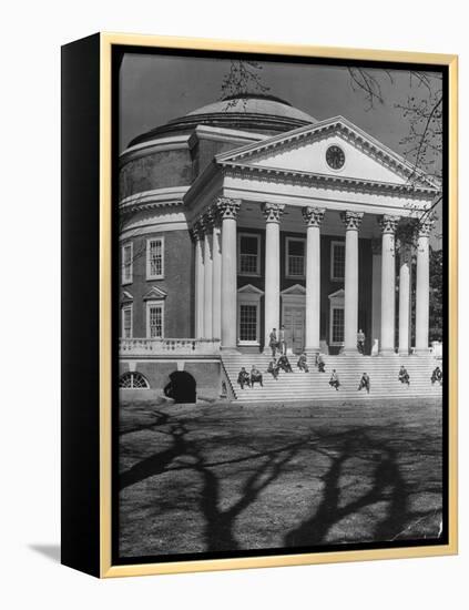 The Rotunda at the University of Virginia-null-Framed Premier Image Canvas