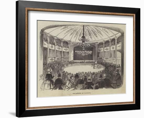 The Rotunda at Vauxhall-null-Framed Giclee Print