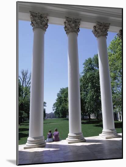 The Rotunda Designed by Thomas Jefferson, University of Virginia, Virginia, USA-Alison Wright-Mounted Photographic Print