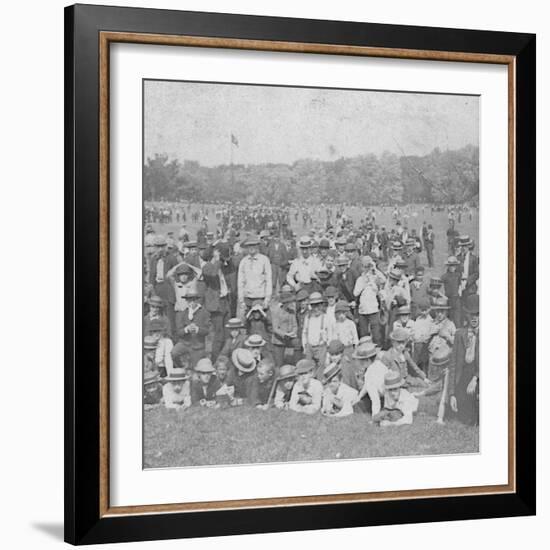 The Rough and Ready of New York, USA, 1888-BW Kilburn-Framed Photographic Print