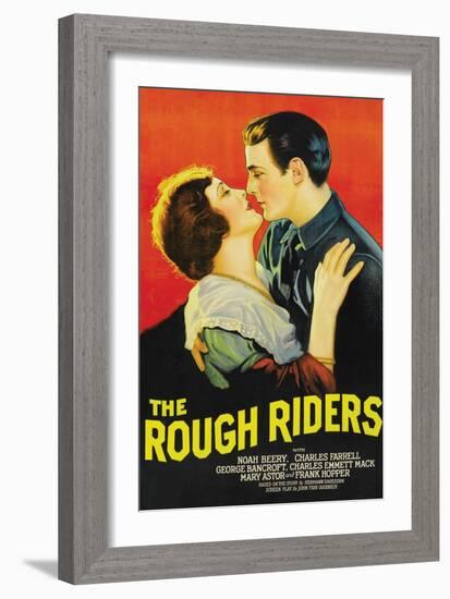 The Rough Riders-null-Framed Art Print