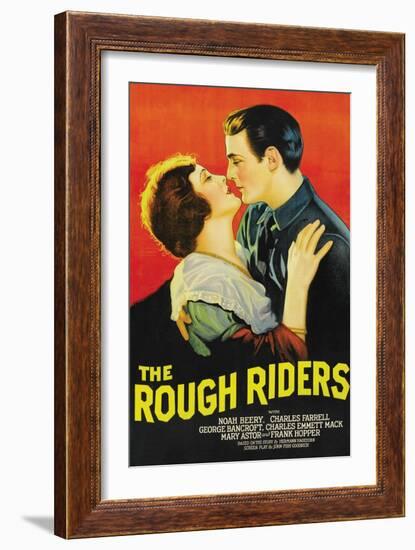 The Rough Riders-null-Framed Art Print