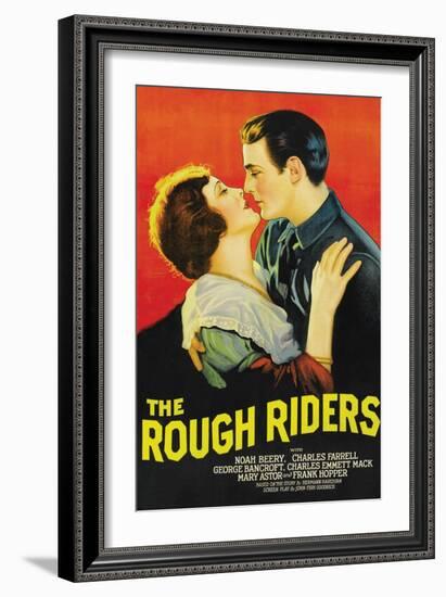 The Rough Riders-null-Framed Art Print