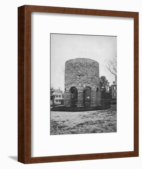 'The Round Tower at Newport', c1892-Unknown-Framed Photographic Print