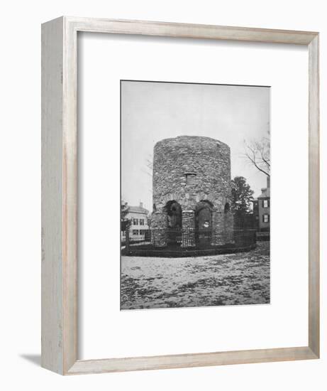 'The Round Tower at Newport', c1892-Unknown-Framed Photographic Print