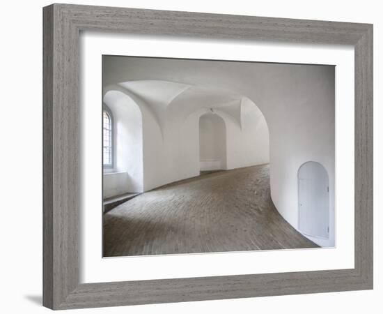 The Round Tower Interior, Copenhagen, Denmark, Scandinavia, Europe-Frank Fell-Framed Photographic Print