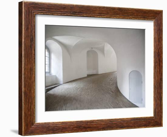 The Round Tower Interior, Copenhagen, Denmark, Scandinavia, Europe-Frank Fell-Framed Photographic Print