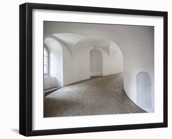 The Round Tower Interior, Copenhagen, Denmark, Scandinavia, Europe-Frank Fell-Framed Photographic Print
