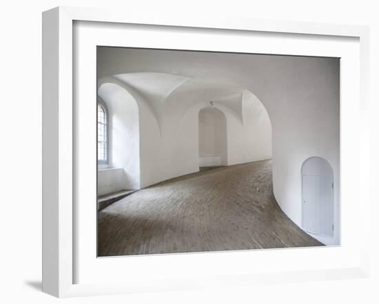 The Round Tower Interior, Copenhagen, Denmark, Scandinavia, Europe-Frank Fell-Framed Photographic Print