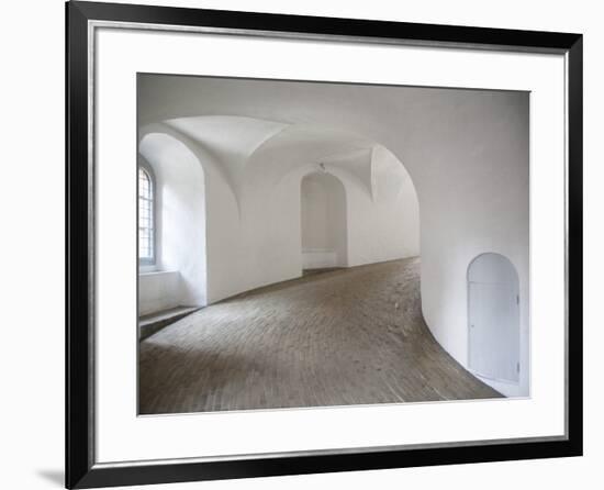 The Round Tower Interior, Copenhagen, Denmark, Scandinavia, Europe-Frank Fell-Framed Photographic Print