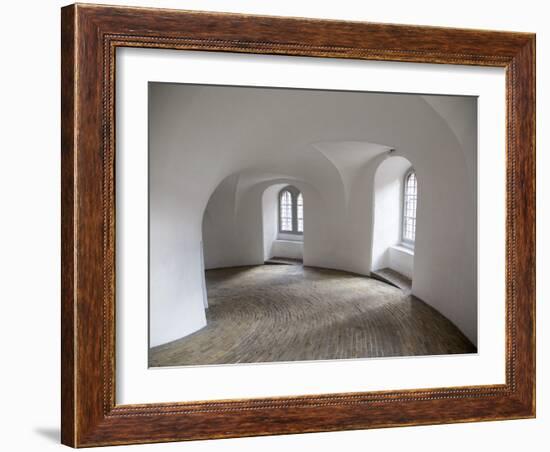 The Round Tower Interior, Copenhagen, Denmark, Scandinavia, Europe-Frank Fell-Framed Photographic Print