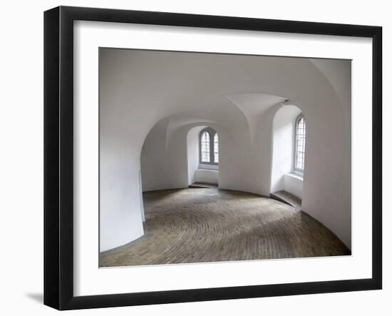 The Round Tower Interior, Copenhagen, Denmark, Scandinavia, Europe-Frank Fell-Framed Photographic Print