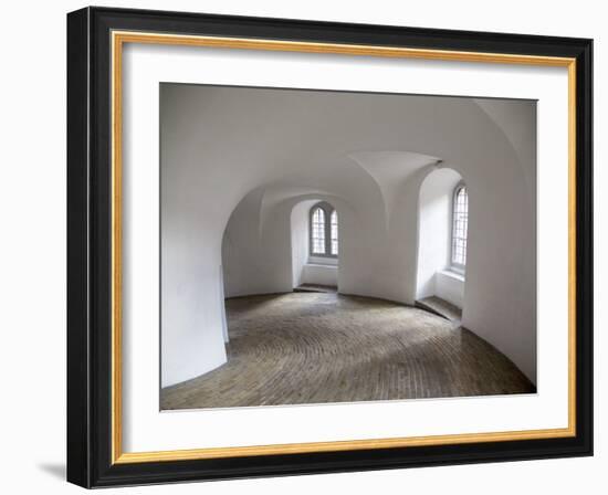 The Round Tower Interior, Copenhagen, Denmark, Scandinavia, Europe-Frank Fell-Framed Photographic Print