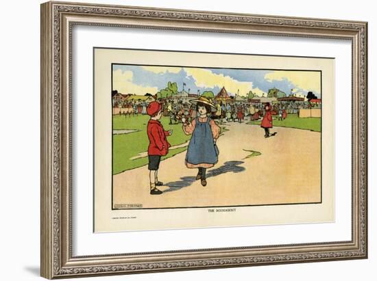 The Roundabout-Charles Robinson-Framed Art Print