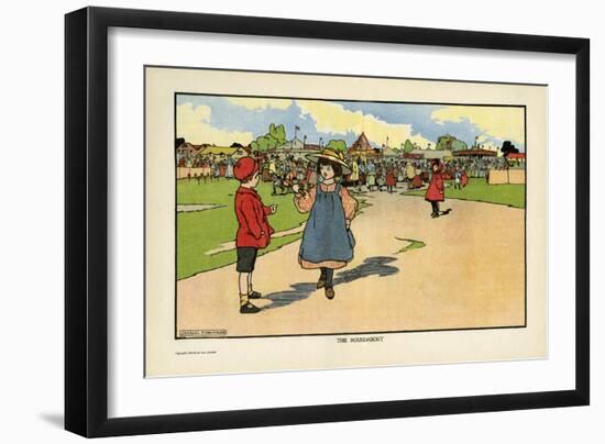 The Roundabout-Charles Robinson-Framed Art Print