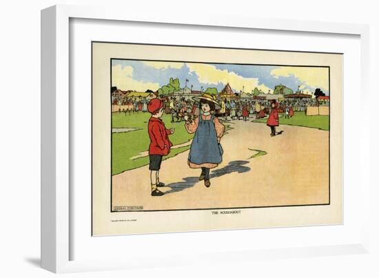 The Roundabout-Charles Robinson-Framed Art Print