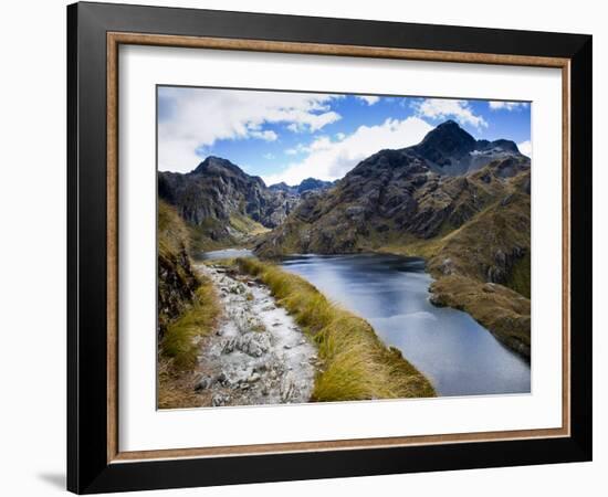 The Routeburn Trak in Mount Aspiring National Park Located in Ne-Sergio Ballivian-Framed Photographic Print