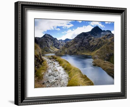 The Routeburn Trak in Mount Aspiring National Park Located in Ne-Sergio Ballivian-Framed Photographic Print