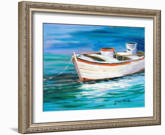 The Row Boat that Could-Jane Slivka-Framed Art Print