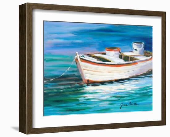 The Row Boat that Could-Jane Slivka-Framed Art Print