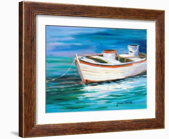 The Row Boat that Could-Jane Slivka-Framed Art Print