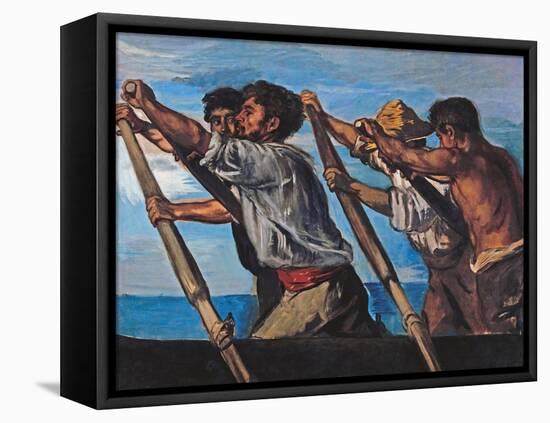 The Rowers-Hans Von Marees-Framed Premier Image Canvas