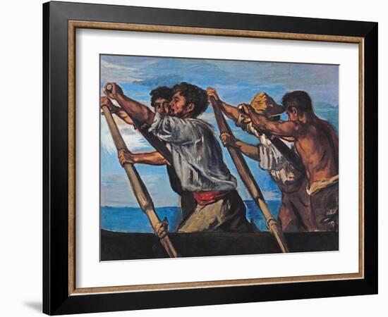 The Rowers-Hans Von Marees-Framed Giclee Print