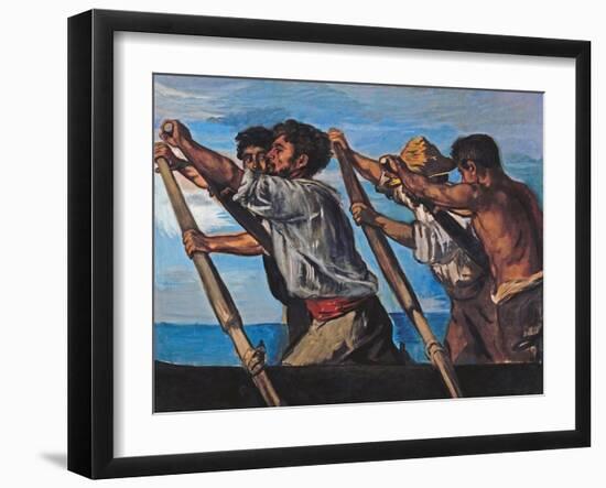 The Rowers-Hans Von Marees-Framed Giclee Print