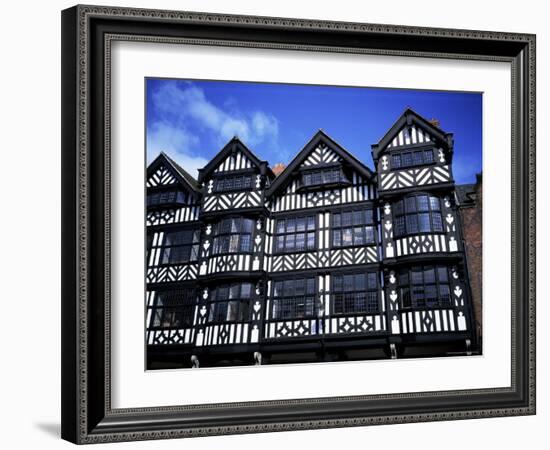 The Rows, Bridge Street, Chester, Cheshire, England, United Kingdom-David Hunter-Framed Photographic Print