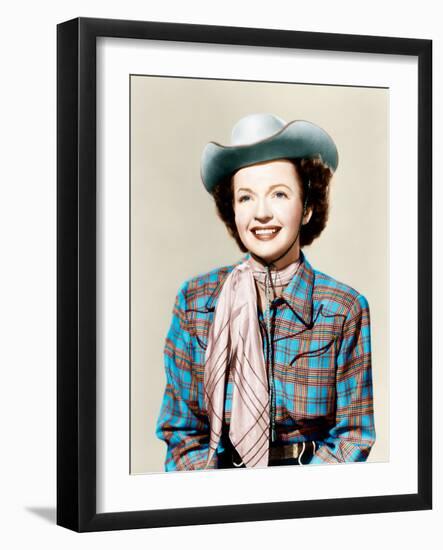 THE ROY ROGERS SHOW, Dale Evans, 1951-1957-null-Framed Photo