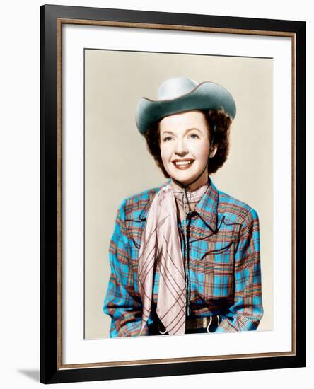 THE ROY ROGERS SHOW, Dale Evans, 1951-1957-null-Framed Photo