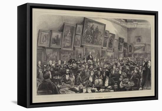 The Royal Academy Banquet-Henry Woods-Framed Premier Image Canvas