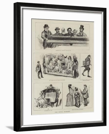 The Royal Academy-Charles Paul Renouard-Framed Giclee Print