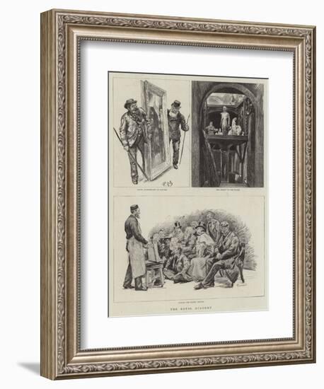 The Royal Academy-Charles Paul Renouard-Framed Giclee Print