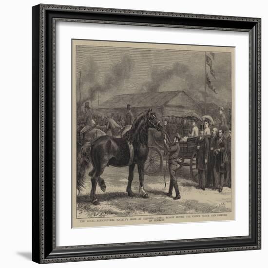 The Royal Agricultural Society's Show at Bedford-George Goodwin Kilburne-Framed Giclee Print